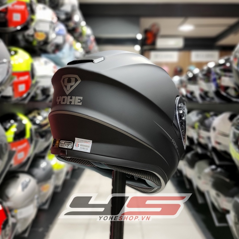 MŨ BẢO HIỂM  YOHE 981  - FULLFACE 2 KÍNH