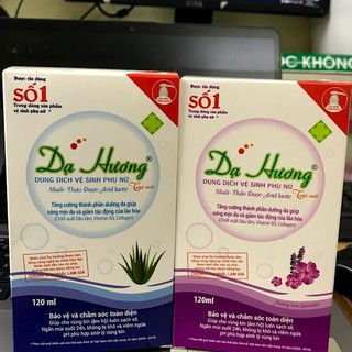Dung dịch vệ sinh dạ hương có vòi 120ml