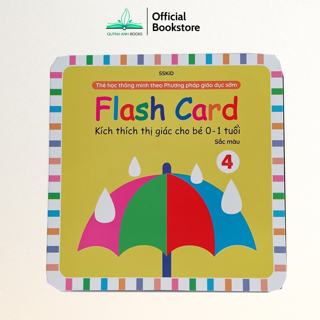 Thẻ flashcard kích thích thị giác cho bé 0-1 tuổi theo phương pháp giáo dục sớm -  NPH Việt Hà