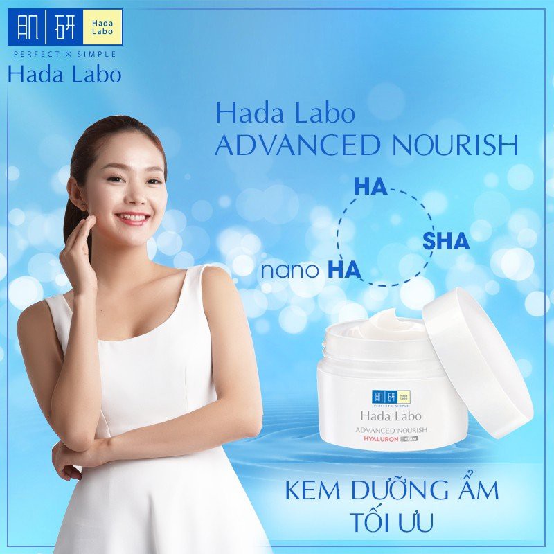 Kem Dưỡng Ẩm Cho Mọi Loại Da Kem Dưỡng Ẩm Cho Mọi Loại Da Hada Labo Advanced Nourish Hyaluron Cream 50g