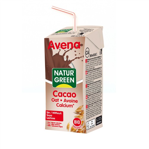 [GIÁ HỦY DIỆT] Sữa yến mạch chocolate canxi Naturgreen 200ml