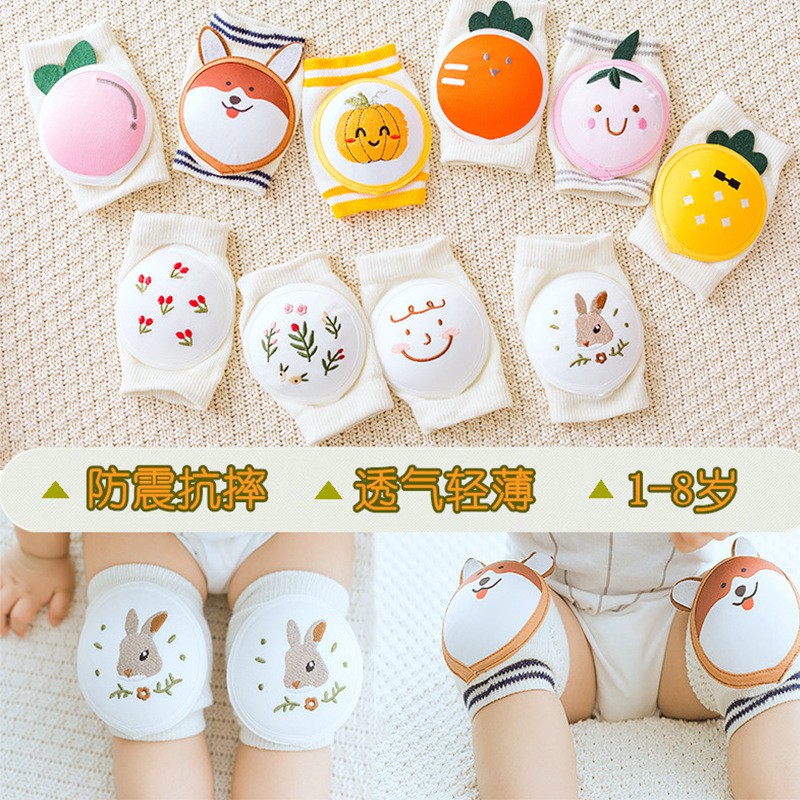 Bọc gối tập bò, đệm bảo vệ gối cho bé xuất Hàn cao cấp- Hàng có sẵn