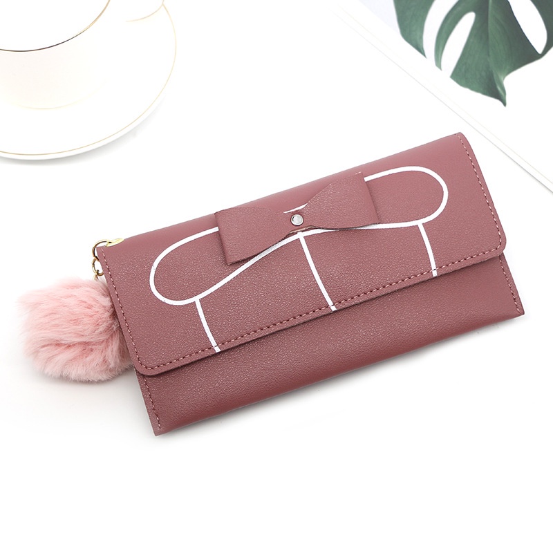 Ví Da Dài Thời Trang Dành Cho Nữ Giá Đỡ