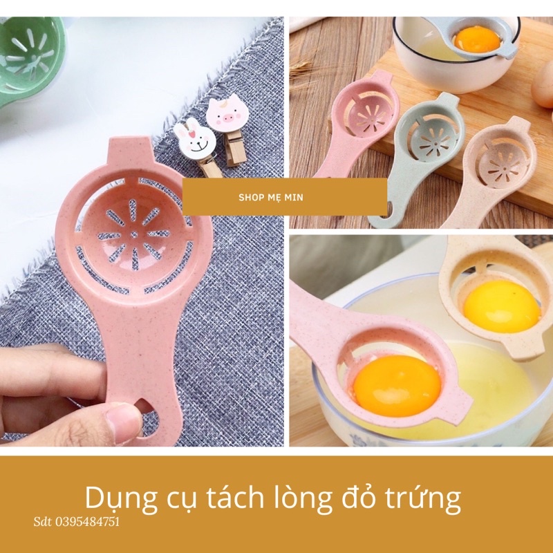 Dụng cụ tách lòng đỏ trứng tiện lợi