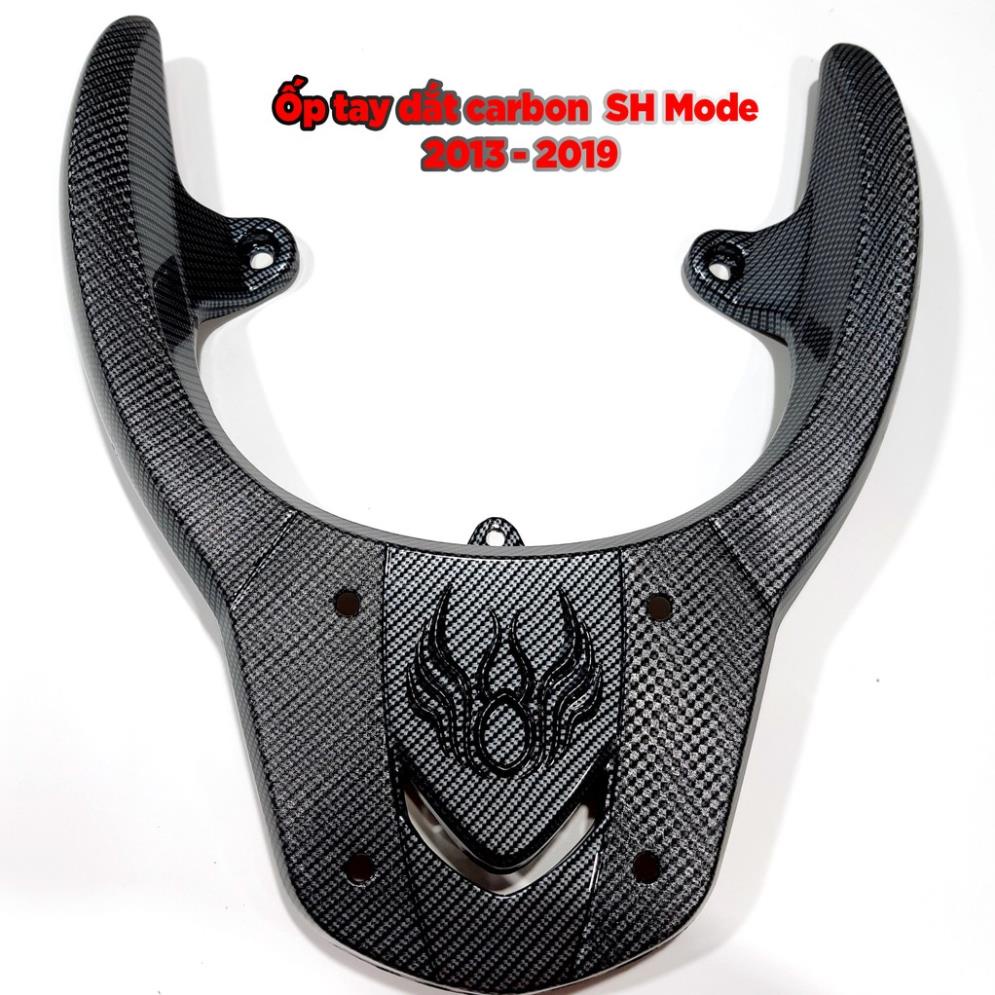 Ốp Pô SH Mode, Thảm SH Mode, Bọc Mũi Dè AH Mode, Pô E SH Mode  Sơn Vân Carbon