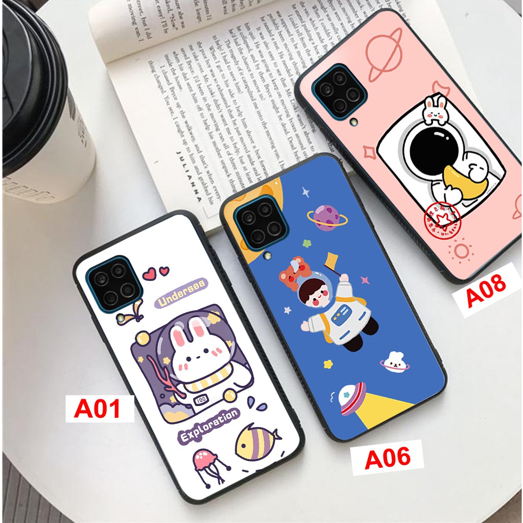 ỐP LƯNG SAMSUNG A12- SAMSUNG A22 4G 5G IN HÌNH THÁM TỬ MẶT TRĂNG SIÊU DỄ THƯƠNG CỰC HOT 2021
