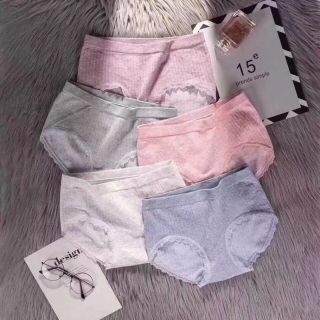 Combo 5 quần muji muối tiêu Hộp trắng