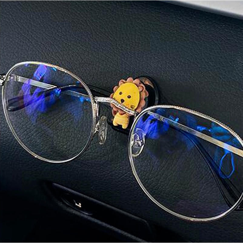 1 Móc Treo Đồ Mini Hình Thú Hoạt Hình Đáng Yêu Trang Trí Nội Thất Xe Hơi Giá Đỡ