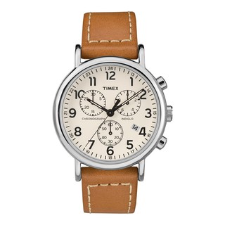 Đồng Hồ Nam Dây Da Timex Weekender Chrono (40mm)