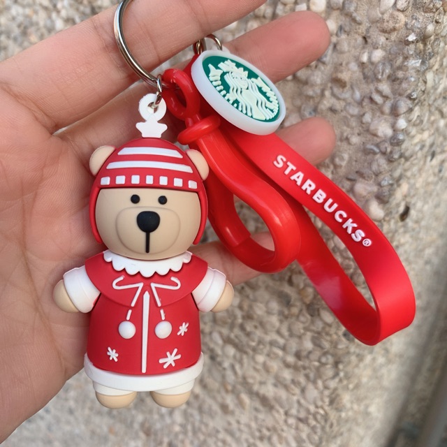 Móc Khoá Gấu Starbucks cao cấp