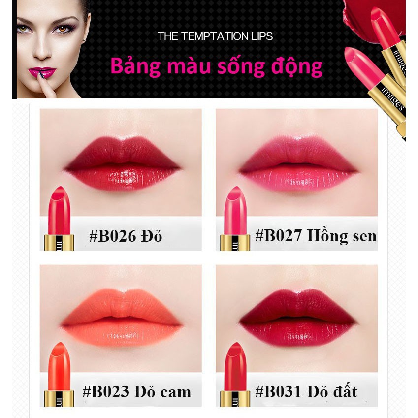 Set 6 trang điểm IMAGES Phấn phủ kiềm dầu + Kem BB che khuyết điểm + Son môi + Bút dạ kẻ mắt + Mascara + Mặt nạ ZT-012