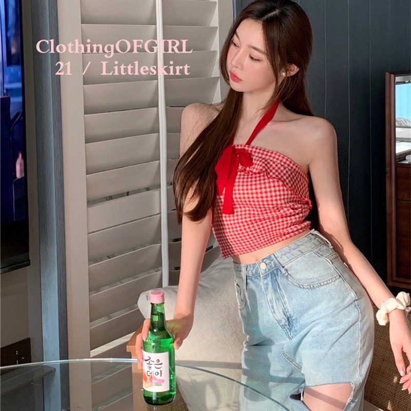 Áo Ống Hai Dây Dáng Ôm Thời Trang Mùa Hè Quyến Rũ Cho Nữ