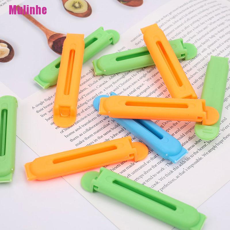 Set 10 Kẹp Miệng Túi Thực Phẩm Di Động Mới Cho Nhà Bếp