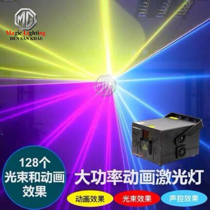 [ SALE OFF ] Đèn Laser RGB 1W - Đèn sân khấu tphcm