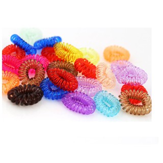SET 10 Dây Cột Tóc Lò Xo Mini Cho Bé