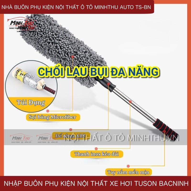 Chổi Lau Bụi Đa Năng Sợi Nano Chuyên Dụng Vệ Sinh Ô Tô Nhà Cửa