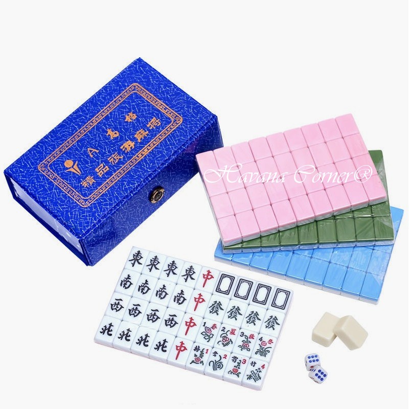 Mini Mahjong Mạt Chược Mini 22mm Trò Chơi Giải Trí Bỏ Túi Du Lịch
