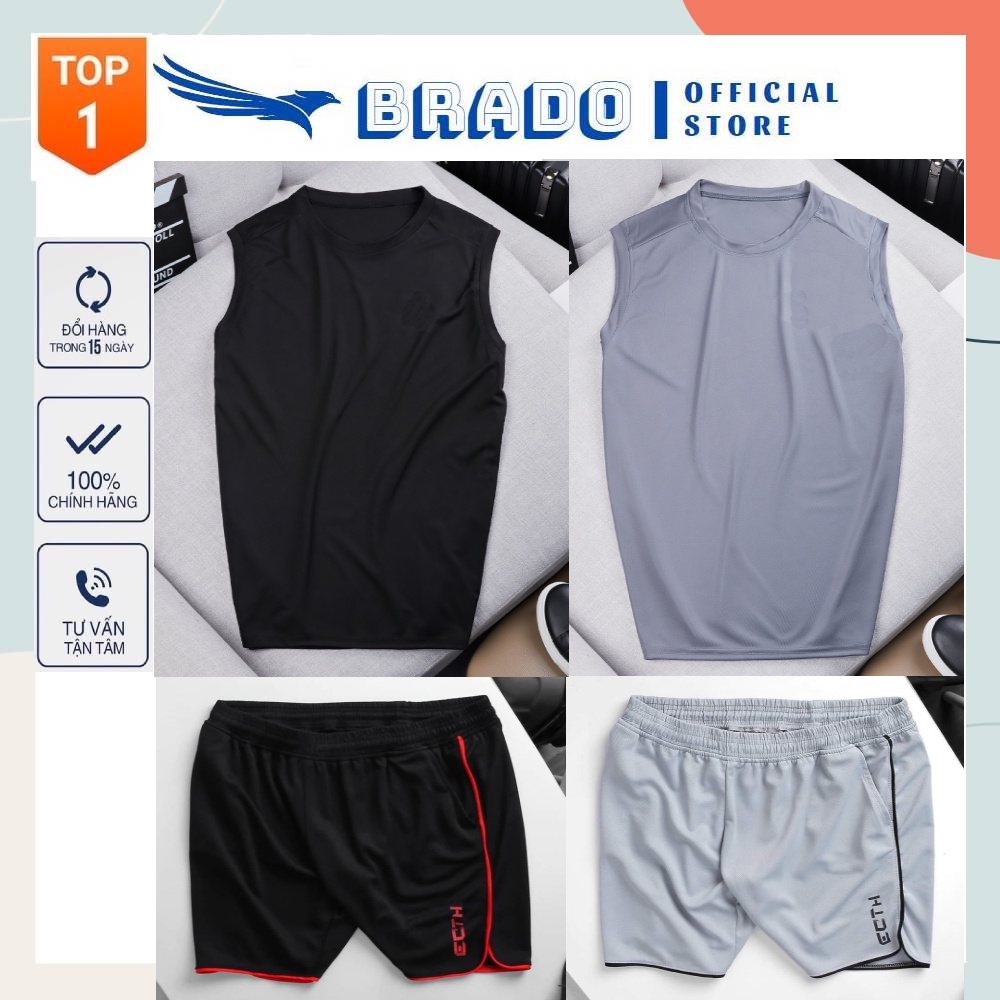 [ 𝐂𝐎𝐌𝐁𝐎 𝟕𝟗𝐊 ] Bộ quần áo thể thao, chạy bộ, tập gym, mặc nhà chất vải thể thao thoáng mát, thấm hút mồ hôi tốt