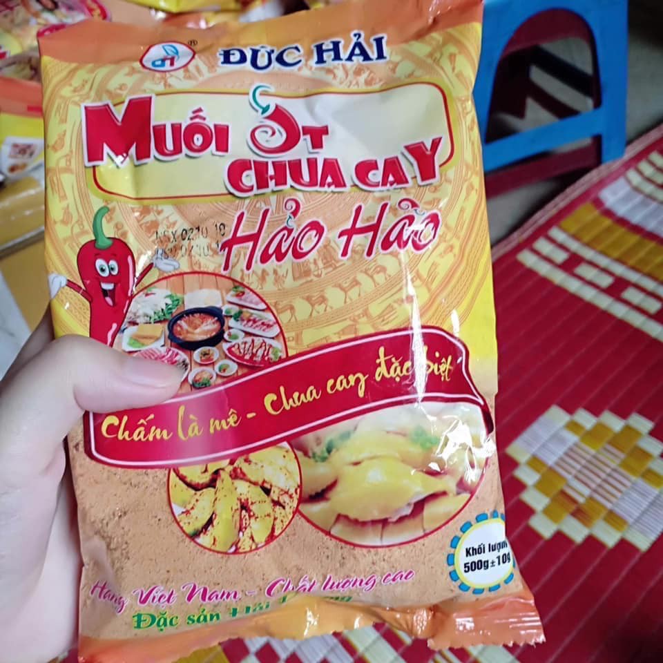 MUỐI ỚT CHUA CAY HẢO HẢO, CHẤM LÀ MÊ