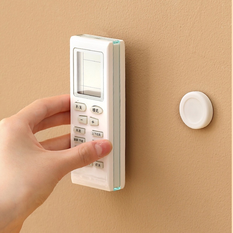 Set 2 Giá Đỡ Điều Khiển Từ Xa Gắn Tường Tự Dính Chống Mất Tiết Kiệm Không Gian Đa Năng