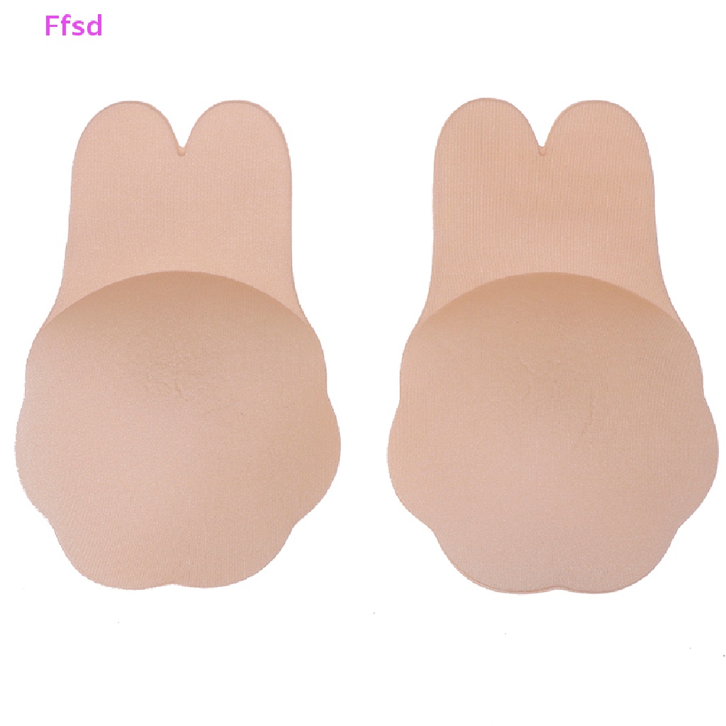 1 Cặp Miếng Dán Nâng Ngực Bằng Silicone Vô Hình Cho Nữ