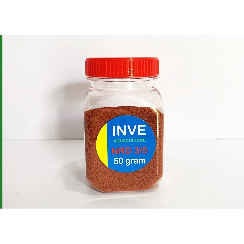 Thức ăn cá cảnh | Cám Inve Thái 1/2 - 2/3 - 3/5 - 5/8 - G8 Hàng công ty - 50gr