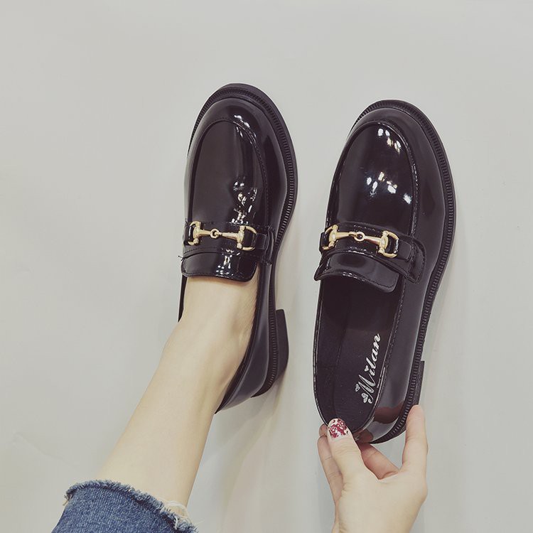 Giày big size nữ phong cách lolita Nhật Bản / giày oxford big size