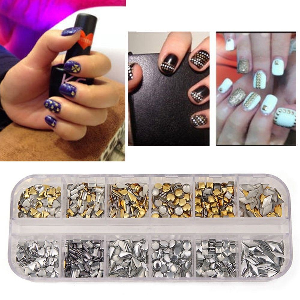 Set 300 hạt trang trí móng nghệ thuật