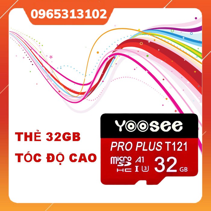 Thẻ nhớ YooSee 32GB/ 64GB Class10- Chuyên Dụng Cho Camera