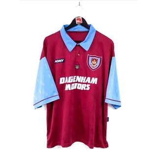 West Ham Retro Jersey 1995/1997 West Ham nhà jersey 95/97 West Ham nhà jersey