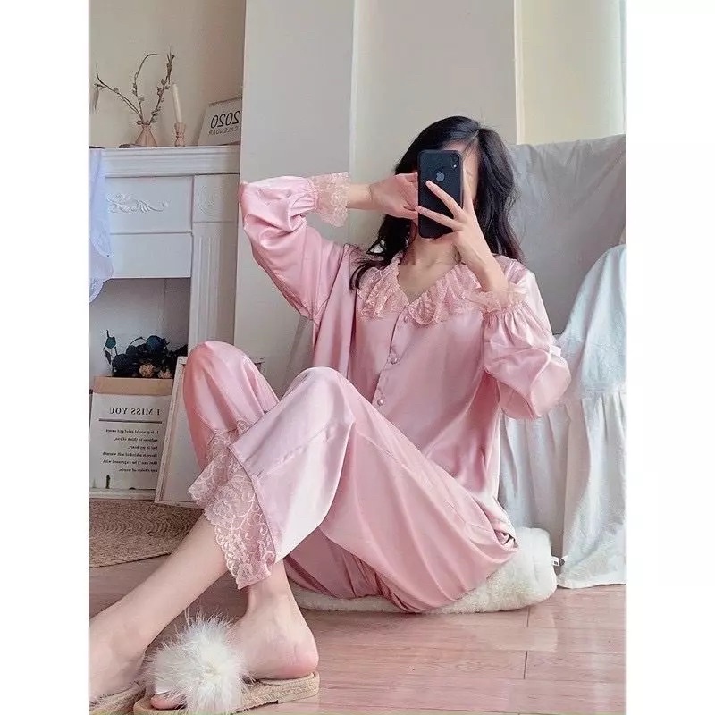 bộ ngủ lụa
