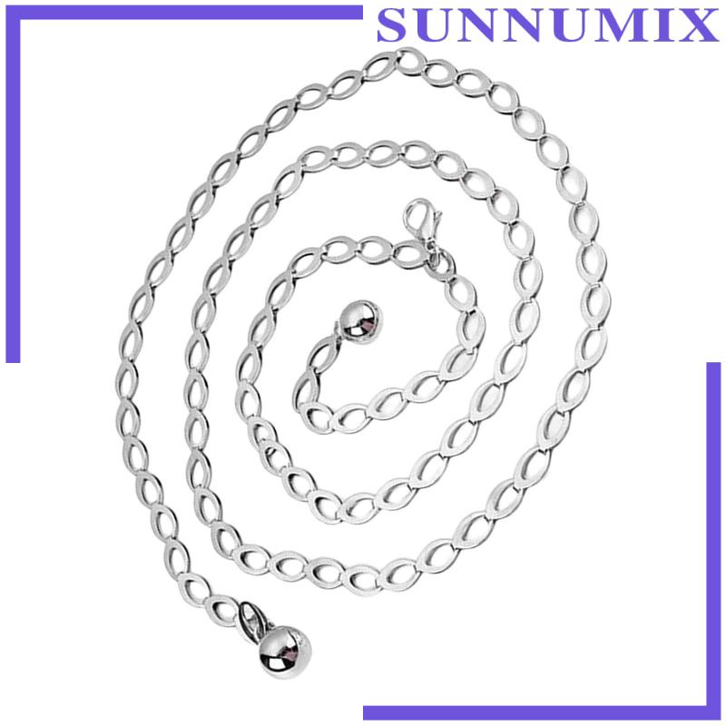 Thắt Lưng Dây Xích Bằng Kim Loại Thời Trang Dành Cho Nữ