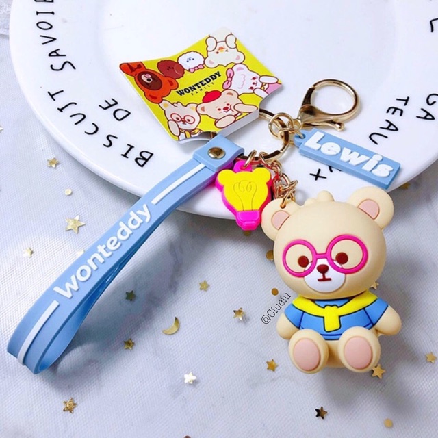 MÓC KHOÁ WONTEDDY FAMILY 🧸-Ảnh thật shop chụp