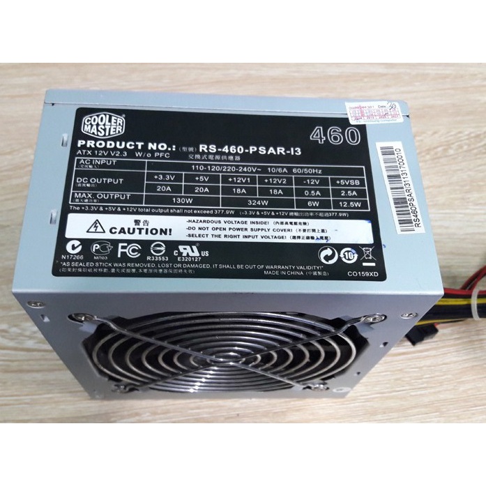 Nguồn Cooler Master 460W Renew. VI TÍNH QUỐC DUY