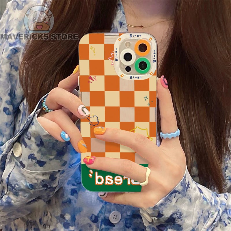 Ốp Điện Thoại Họa Tiết Bàn Cờ Vàng Cho 13/11/12pro/iPhonex/xs max/XR/7p/8plus