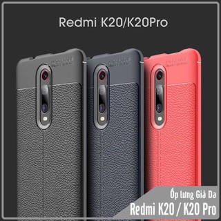 Ốp lưng dẻo Xiaomi Redmi K20/ K20 Pro vân da Auto focus