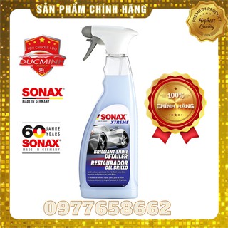 Chai Xịt Bóng Nhanh Sơn Xe⚡ 𝑭𝑹𝑬𝑬 𝑺𝑯𝑰𝑷⚡Tạo Độ Bóng Mới Cho Bề Mặt Sơn SonaxExtreme Brilliant Shine Detailer 750ml 287400