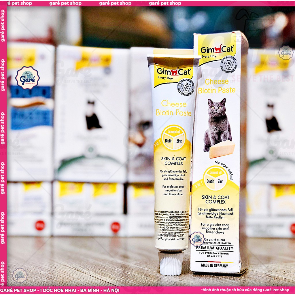 50gr - Gel Gimcat dinh dưỡng cho Mèo đủ vị hàng nhập Đức - Gimcat gel for Cats