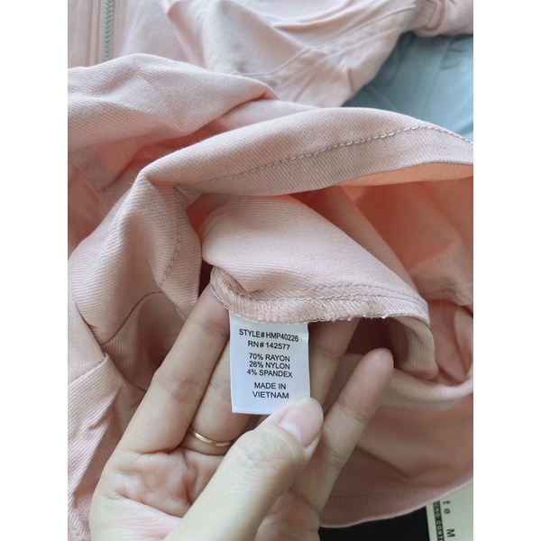 Jumsuit kaki co giản xuất dư xịn