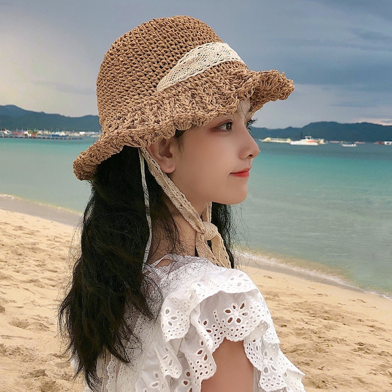 Nón Vành Đan Lát Thời Trang Hè Cho Nữ