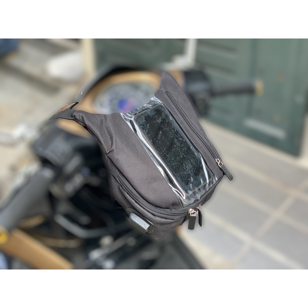 Túi grap treo đầu xe chính hãng chất lượng cao CHỐNG NƯỚC, LƯỚT ĐT SIÊU MƯƠT