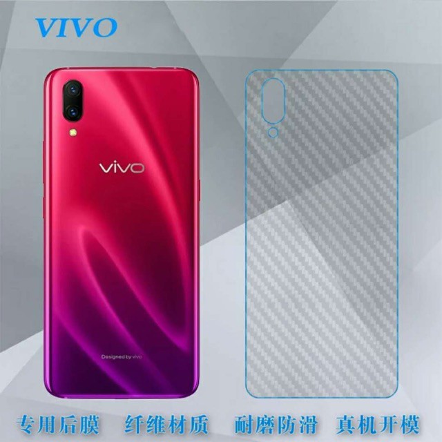 Dán Carbon mặt lưng Cho VIVOV11 V11i.