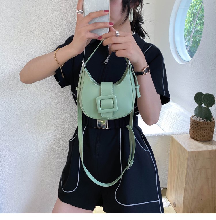 Túi đeo chéo IELGY da PU thời trang dễ phối đồ cho nữ