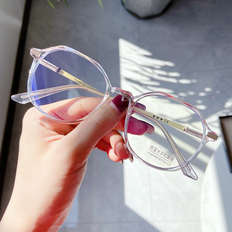 Trong Suốt Kính Mát Chống Ánh Sáng Xanh Thời Trang Cho Nam Và Nữjz2053 | BigBuy360 - bigbuy360.vn