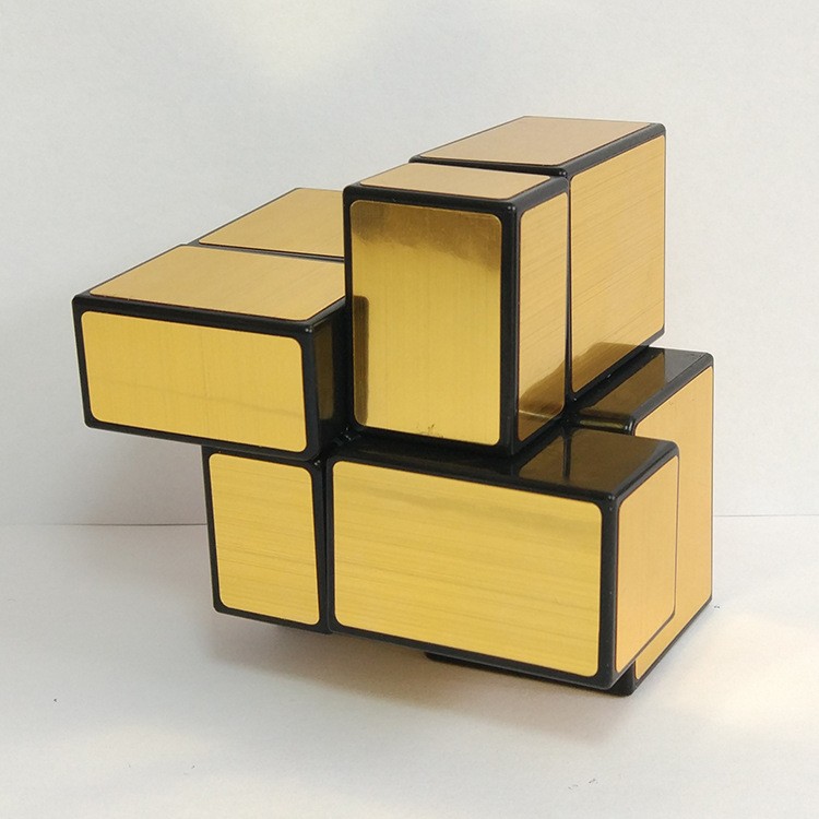 Rubik gương ShengShou - Mirror2x2x2 - 2x2 - Gold - Vàng