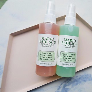 [118ml - 236ml] Xịt Khoáng Cấp Ẩm, Săn Da Mario Badescu Facial Spray