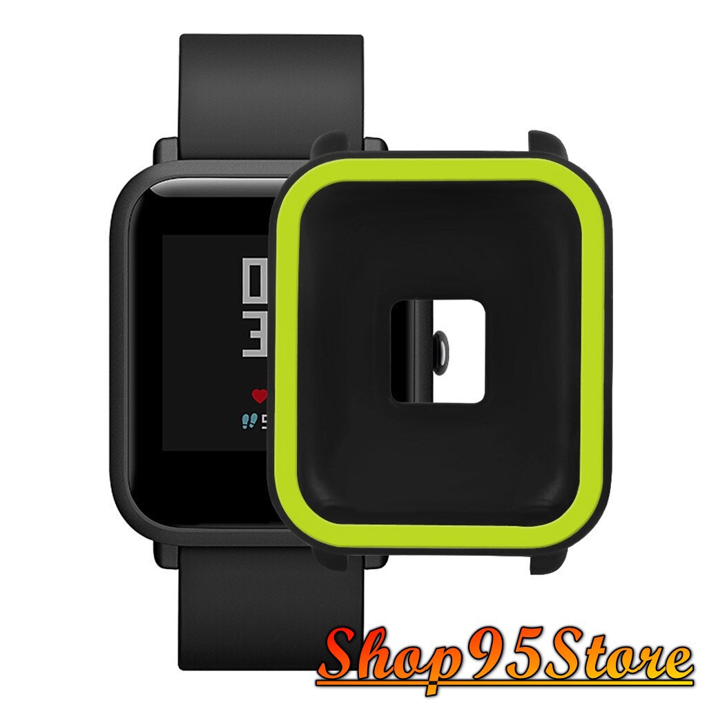 Ốp silicon viền màu dành cho Xiaomi Amazfit Bip