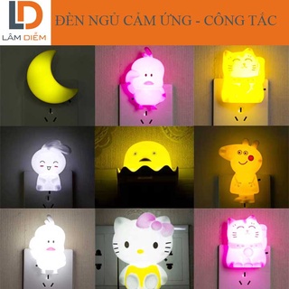 ĐÈN NGỦ ĐÈN LED CẢM ỨNG ÁNH SÁNG HOẶC CÔNG TẮC CYX
