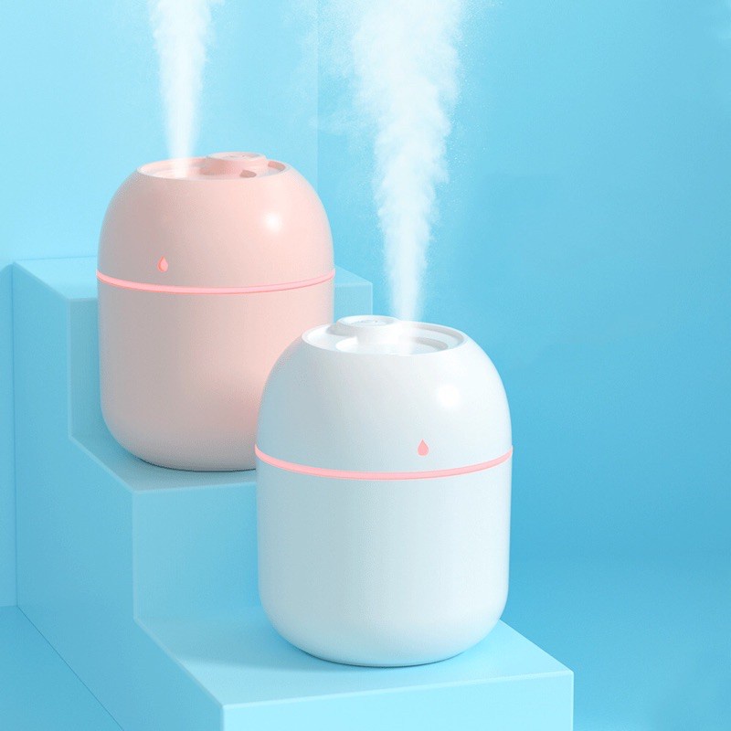 Máy xông tinh dầu dạng phun sương nano tạo ẩm dung tích 220ml giá rẻ