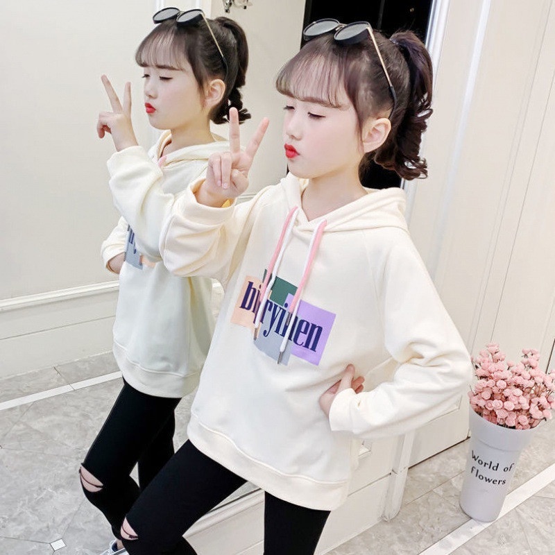 Áo nỉ mùa thu đông dành cho bé gái 14-45kg mẫu NEN. Thiết kế cá tính, năng động. Chất liệu mềm mịn. MA117